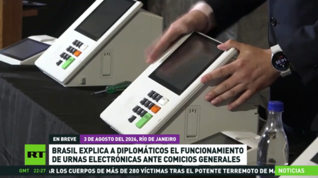 Brasil explica a diplomáticos el funcionamiento de urnas electrónicas ante comicios generales