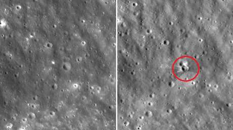 La NASA muestra el enorme cráter que dejó una etapa de SpaceX al chocar contra la Luna (VIDEO)