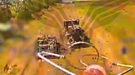 VIDEO: Drones rusos aniquilan el material bélico enemigo en todos los frentes