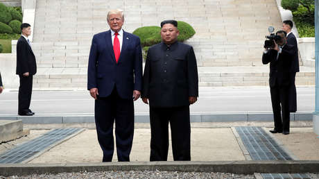 Trump: "El hecho de que me lleve bien con Kim Jong-un es algo bueno"