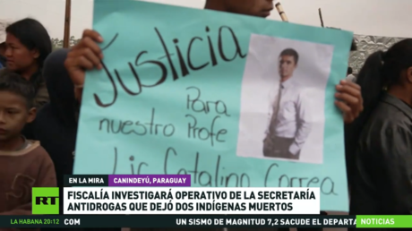 Fiscalía de Paraguay investigará operativo de la Secretaría Antidrogas que dejó dos indígenas muertos