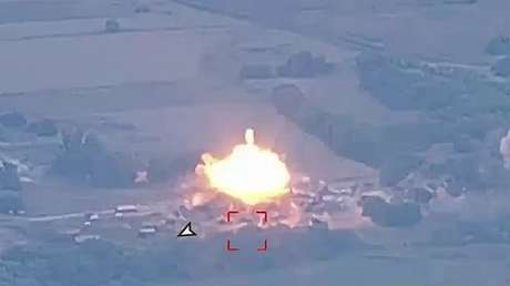 VIDEO: Cinco bombas rusas de 500 kg devastan posición de una brigada ucraniana