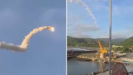 VIDEO: Un cohete pierde el rumbo y entra en un giro descontrolado tras despegar