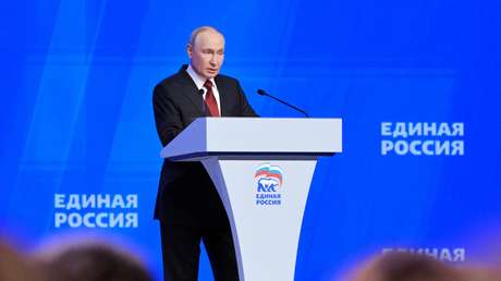 Putin: "Rusia es un país soberano que determina su propio futuro"