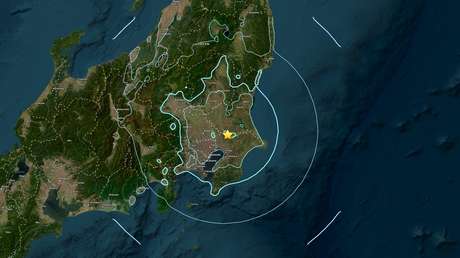 Terremoto de magnitud 5,8 sacude Japón