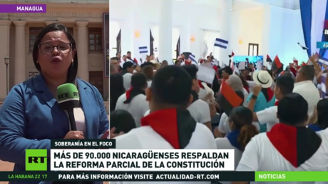 Más de 90.000 nicaragüenses respaldan la reforma parcial de la Constitución