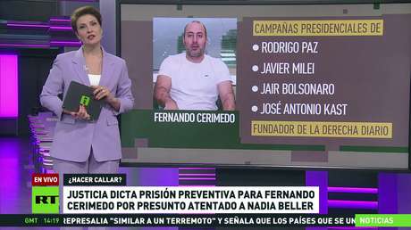 Justicia de Bolivia dicta prisión preventiva para Fernando Cerimedo por presunto atentado a su expareja