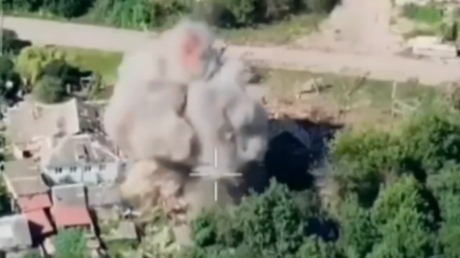 VIDEO: Así destroza Rusia 'nidos' de drones del enemigo