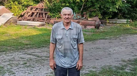 "Amo a Rusia y la defiendo como puedo": Jubilado intenta derribar un dron ucraniano a escopetazos