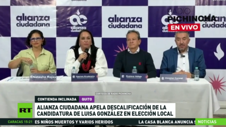 La Alianza Ciudadana apela la descalificación de la candidatura de Luis González en elección local en Ecuador