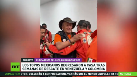 Los Topos mexicanos regresan a casa tras semanas de labores de rescate en Venezuela y Colombia