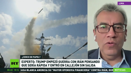 Analista: Trump empezó la guerra con Irán pensando que sería rápida y entró en un callejón sin salida