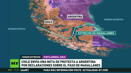 Chile envía una nota de protesta a Argentina por sus declaraciones sobre el paso de Magallanes
