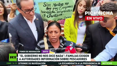 Exigen justicia las familias de pescadores ecuatorianos desaparecidos y afectados por ataques de EE.UU. en mar