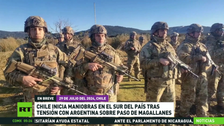 Chile inicia maniobras tras tensión con Argentina por el estrecho de Magallanes