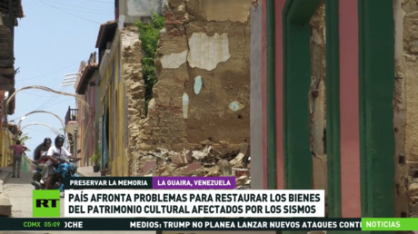 Venezuela afronta problemas para restaurar los bienes del patrimonio cultural afectados por los sismos