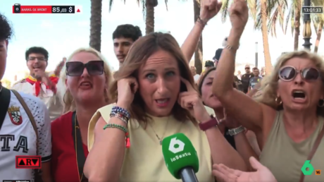 "¡Pedro Sánchez, hijo de puta!": Interrumpen transmisión en vivo en Ceuta (VIDEO)