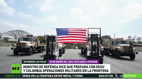 Ministro de Defensa de Ecuador afirma que prepara con EE.UU. y Colombia operaciones militares en la frontera