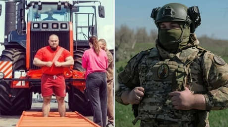 El 'Hércules' ruso parte al frente como voluntario