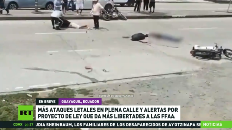 Más ataques letales en plena calle y alertas por proyecto de ley que da más libertades a las FF.AA. en Ecuador