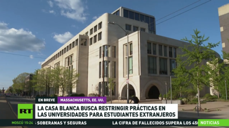 La Casa Blanca busca restringir prácticas en las universidades para estudiantes extranjeros