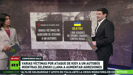 Varias víctimas por ataque de Kiev a un bus mientras Zelenski llama a aumentar agresiones