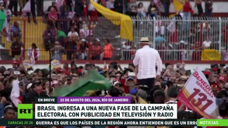 Brasil ingresa a una nueva fase de la campaña electoral con publicidad en televisión y radio