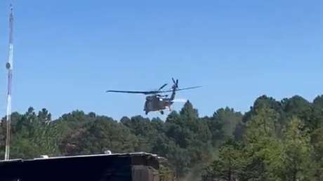 VIDEO: Helicóptero militar cae en México y deja 7 heridos