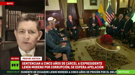 Abogado descarta "tinte político" en la condena de Lenín Moreno