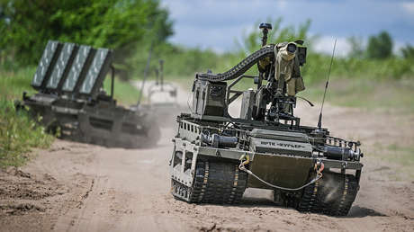 La innovación que nunca para: así es robot de combate ruso controlado por un 'smartphone'