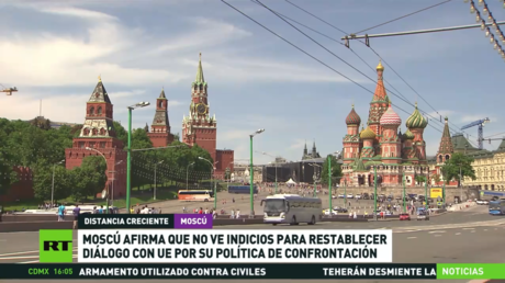 Moscú no ve indicios para restablecer el diálogo con la UE por su política de confrontación