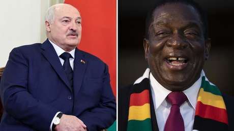 Líder de país africano dice tener lazos "casi familiares" con Lukashenko