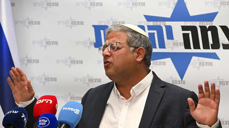 Ministro radical de Netanyahu alardea de las limitaciones que sufren palestinas en prisión