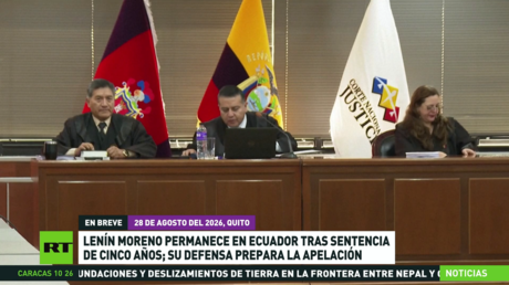 Expresidente de Ecuador Lenín Moreno permanecerá en el país tras ser condenado a cinco años por cohecho