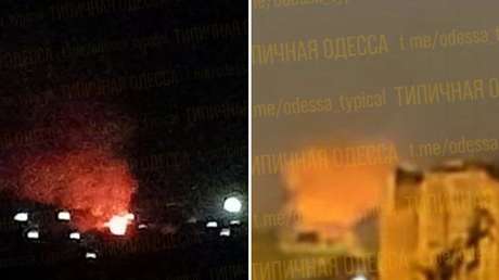 Múltiples explosiones en la mayor ciudad portuaria de Ucrania