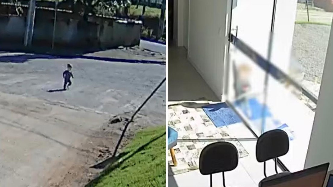 Guarderi VIDEO: Captan a un bebé que huyó de la guardería para ver a su mamá - RT