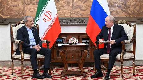El presidente iraní agradece a Putin su apoyo y reivindica el vínculo estratégico con Rusia