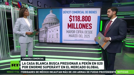 La Casa Blanca busca presionar a Pekín en el G20 por su enorme superávit en el mercado global