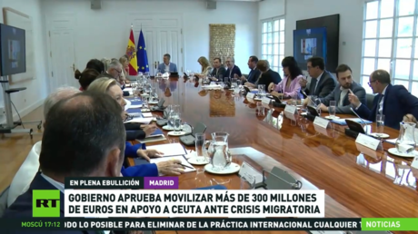 El Gobierno de España aprueba movilizar más de 300 millones de euros en apoyo a Ceuta ante la crisis migratoria