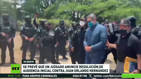 Se prevé que un juzgado anuncie resolución de audiencia inicial contra el expresidente hondureño Juan Orlando Hernández