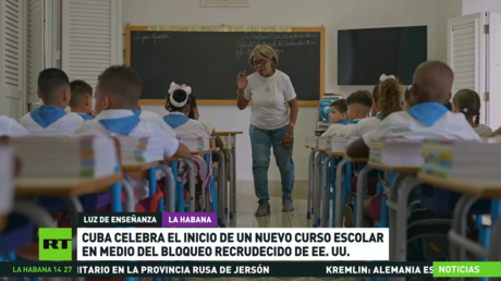 Cuba celebra el inicio de un nuevo curso escolar en medio del bloqueo recrudecido de EE.UU.