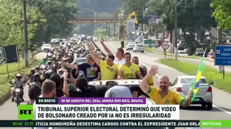 El Tribunal Superior Electoral de Brasil desmintió que el video de Bolsonaro creado por IA sea una irregularidad