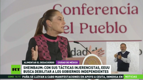 Sheinbaum acusa a EE.UU. de usar tácticas de injerencia para intentar dividir a su gabinete