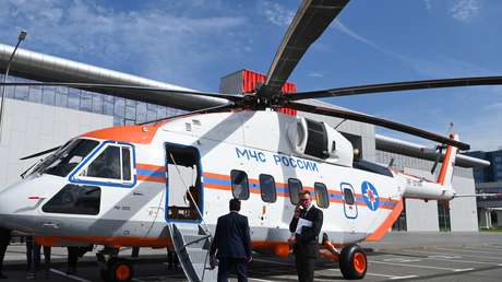 VIDEO: Rusia exhibe un nuevo helicóptero versátil ártico de enorme autonomía