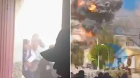 Explota pirotecnia en base militar de un país latinoamericano (VIDEO)