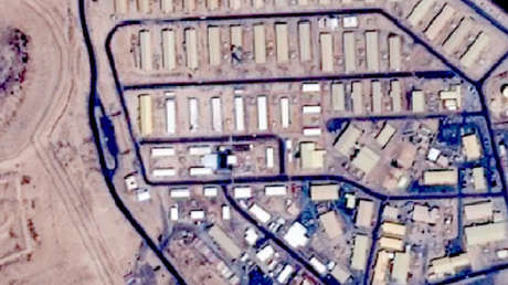IMÁGENES satelitales muestran el rastro de destrucción de ataque iraní contra base de EE.UU. en Kuwait