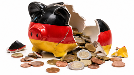 Líder opositora: "Alemania está de facto en bancarrota"