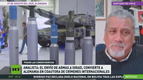 Analista: El envío de armas a Israel convierte a Alemania en coautora de crímenes internacionales