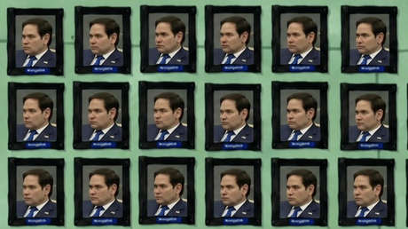 La Casa Blanca publica imagen de Marco Rubio al estilo 'Bob Esponja' (FOTO)