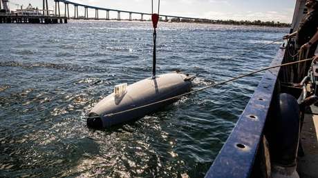 El CGRI captura "uno de los vehículos submarinos inteligentes más modernos" de EE.UU.